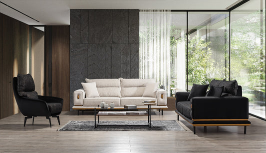 Adonis Velvet Sofa Set